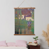 Water Castle, Gustav Klimt Hangend Wandkleed (Slaapkamer)