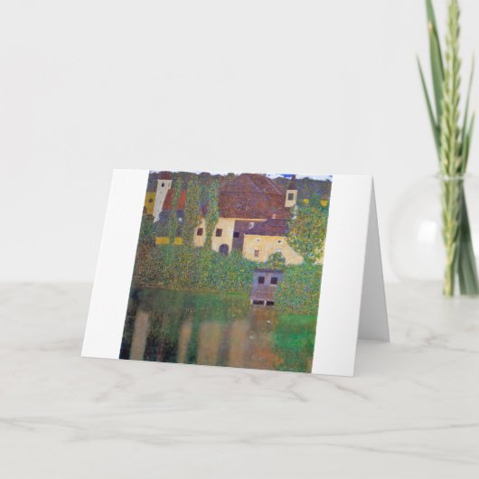 Water Castle, Gustav Klimt Kaart (Voorkant)