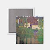 Water Castle, Gustav Klimt Magneet (Voorkant / Achterkant)