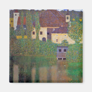 Water Castle, Gustav Klimt Magneet
