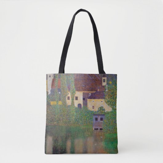 Water Castle, Gustav Klimt Tote Bag (Voorkant)