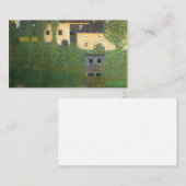 Water Castle - Gustav Klimt Visitekaartje (Voorkant / Achterkant)
