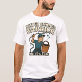 Water Change Warrior - De 50% Club | Vishouder2 T-shirt (Voorkant)