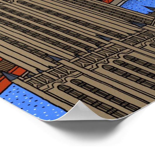 WATER CITY POSTER (Hoek)