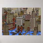 WATER CITY POSTER (Voorkant)