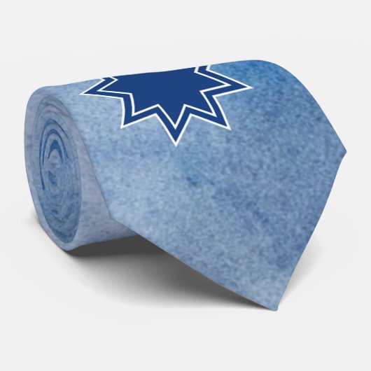 Water Color Baha'i Stropdas (Opgerold)