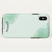 Water Color Case-Mate Tough iPhone X Hoesje (Achterkant (horizontaal))