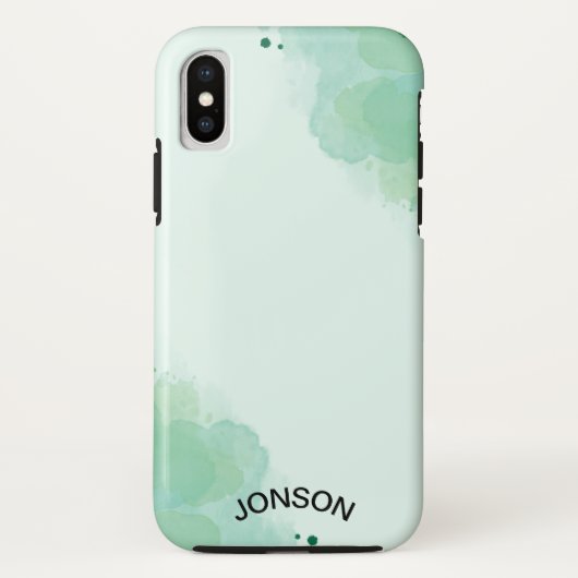 Water Color Case-Mate Tough iPhone X Hoesje (Achterkant)