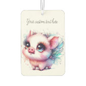 Water Color Pig Luchtverfrisser (Achterkant)