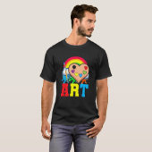Water Color Producing Create Drawing Artist T-shirt (Voorkant volledig)