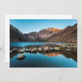 Water | Convict Lake Sierra Nevada Bedankkaart (Voorkant / Achterkant)