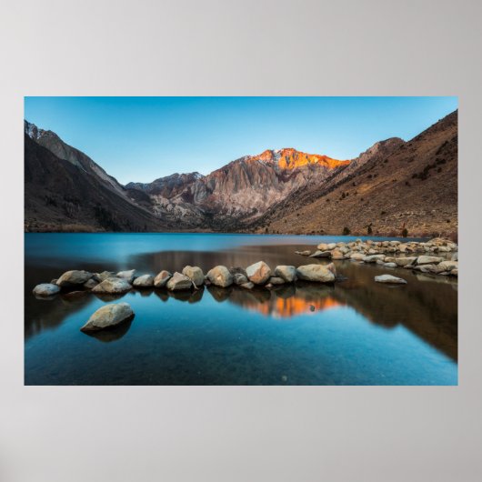 Water | Convict Lake Sierra Nevada Poster (Voorkant)