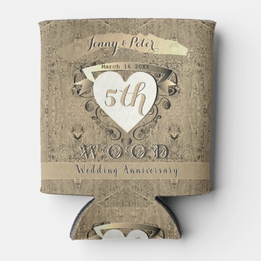 Water Cooler van het vijfde Jubileum van het Wedde (Voorkant)