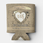 Water Cooler van het vijfde Jubileum van het Wedde (Achterkant)