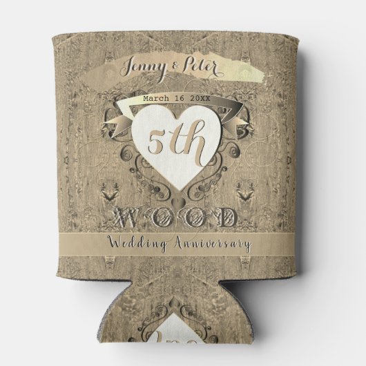 Water Cooler van het vijfde Jubileum van het Wedde (Achterkant)