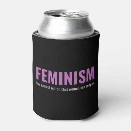 Water Cooler voor radicaal feminisme (Blikje Voorkant)