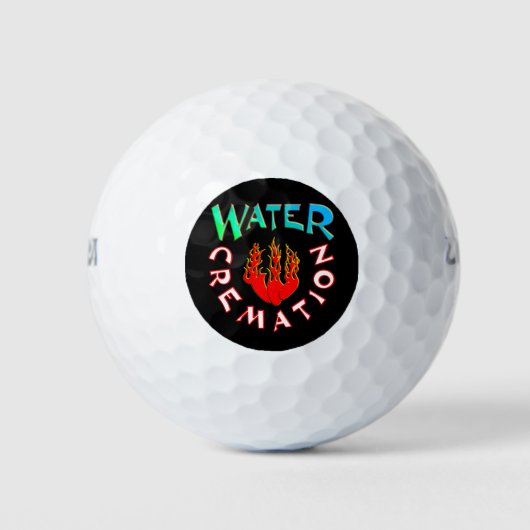 WATER CREMATION - AQUAMATIE GOLFBALLEN (Voorkant)
