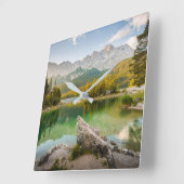 Water | Dachstein Mountains Lake Duitsland Vierkante Klok (Hoek)