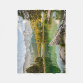 Water | Dachstein Mountains Lake Germany Fleece Deken (Voorkant)