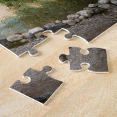 Water | Dachstein Mountains Lake Germany Legpuzzel (Zijkant)