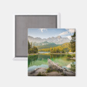 Water | Dachstein Mountains Lake Germany Magneet (Voorkant / Achterkant)