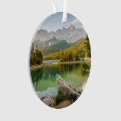 Water | Dachstein Mountains Lake Germany Ornament (voorkant)