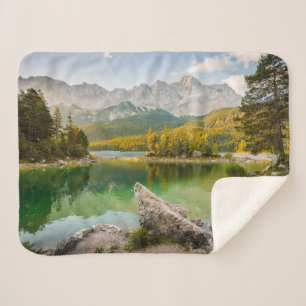 Water Dachstein Mountains Lake Germany Sherpa Deken