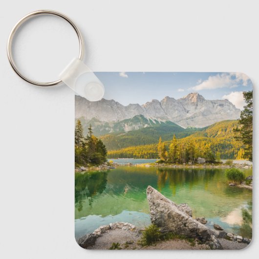 Water | Dachstein Mountains Lake Germany Sleutelhanger (Voorkant)