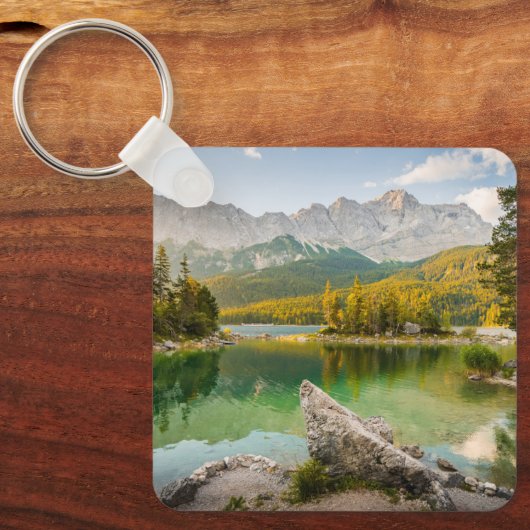 Water | Dachstein Mountains Lake Germany Sleutelhanger (Voorkant)