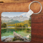 Water | Dachstein Mountains Lake Germany Sleutelhanger (Achterkant)