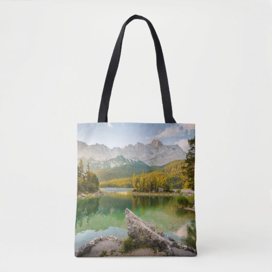 Water | Dachstein Mountains Lake Germany Tote Bag (Voorkant)