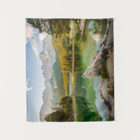 Water | Dachstein Mountains Lake Germany Wandkleed (Voorkant)