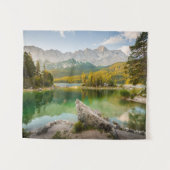 Water | Dachstein Mountains Lake Germany Wandkleed (Voorkant (horizontaal))