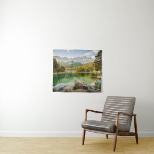 Water Dachstein Mountains Lake Germany Wandkleed