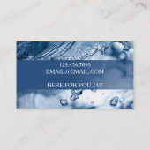 Water Damage Service en schoonmaken Visitekaartje (Achterkant)