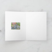 "water dat over rotsen stroomt" (natuur foto) kaart (Binnen)