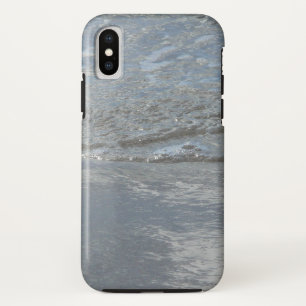 Water dat tegen het strand kabbelt Abstracte fotog Case-Mate iPhone Case