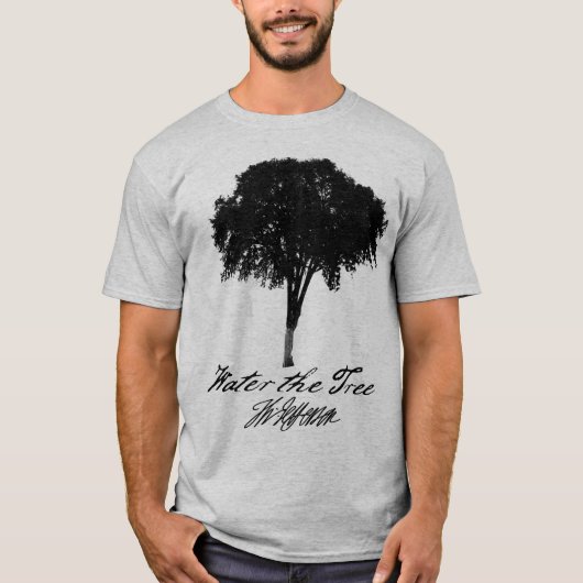 Water de boom t-shirt (Voorkant)