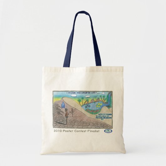 Water: De val van het leven Tote Bag (Voorkant)