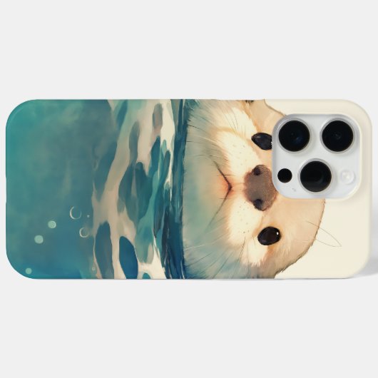 Water doe je anders? Case-Mate iPhone case (Achterkant (horizontaal))