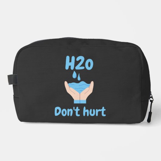 Water doet geen pijn toilettasje (Voorkant)