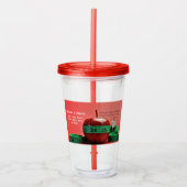 Water doet het lichaam goed! acryl drinkbeker (Voorkant)
