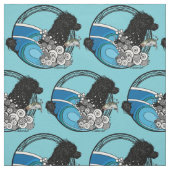 Water Dog Nouveau Stof (Swatch)