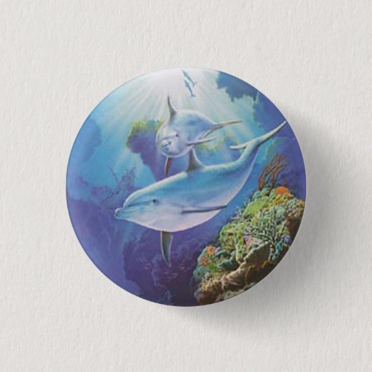 Water Dolphin Button (Voorkant)