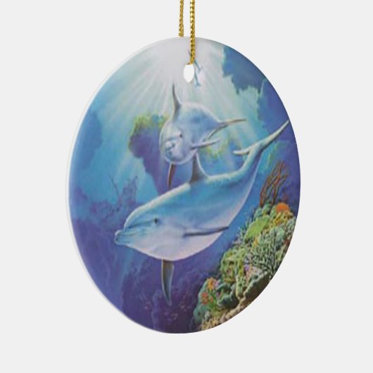 Water Dolphin Ornament (Rechts)