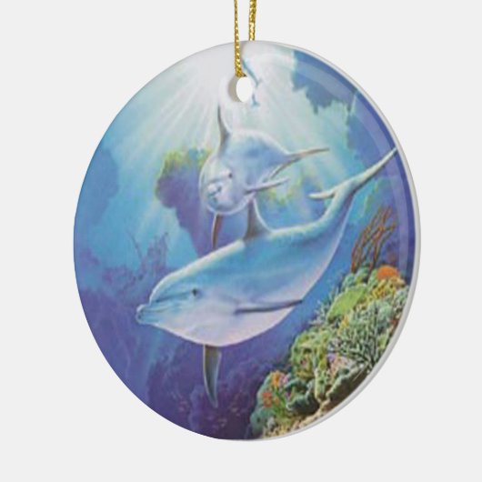 Water Dolphin Ornament (Links)