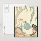 Water door George Barbier 1913 Briefkaart (Voorkant / Achterkant)