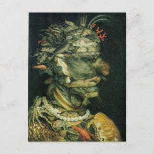 Water door Giuseppe Arcimboldo Briefkaart