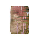 Water door middel van rode bathmat badmat (Voorkant Verticaal)