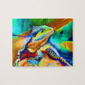 Water Dragon Puzzel Legpuzzel (Horizontaal)